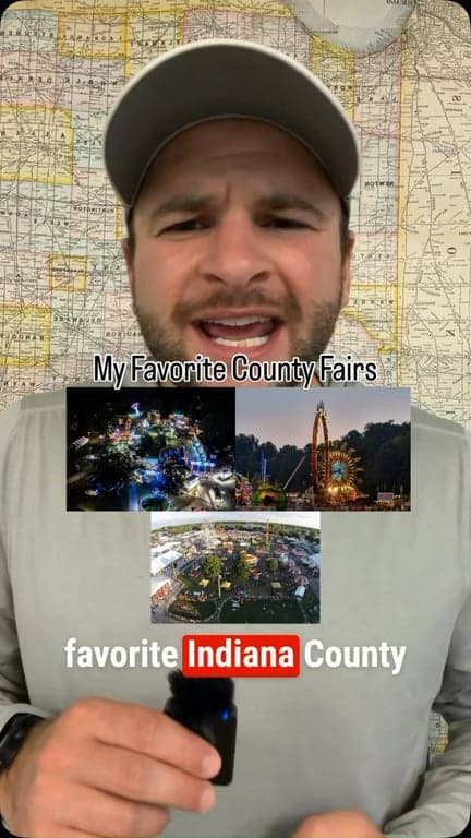 Here’s my 3 favorite Indiana County Fairs

🔋 @infarmbureauinsurance 

#indiana #thingstodoinindiana