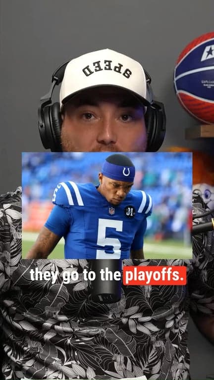 What if Anthony Richardson had stayed healthy last season? 

#Colts #Indianapolis #NFL #DanielJones #AnthonyRichardson