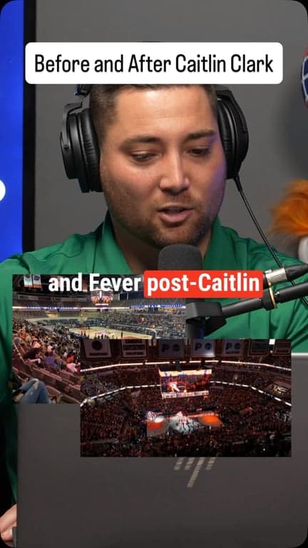 Is Caitlin Clark responsible for the biggest franchise turnaround ever? 

#Fever #WNBA #IndianaFever #CaitlinClark