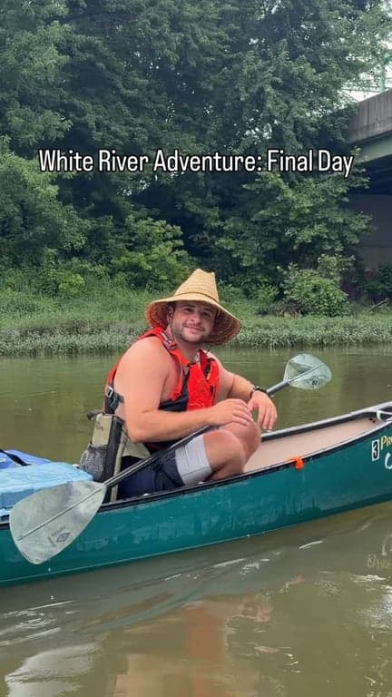 Last day of our White River Adventure

We will see you in Broad Ripple at 11:00

It’s crazy this nature is right in our backyard!

#indiana #thingstodoinindiana #canoetrip 

@visitindy @citizensenergygroup @inwhiteriver