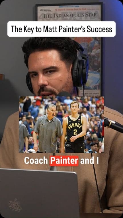 @boilerball alum @matthew__carroll breaks down what makes Coach Painter and Purdue Basketball so successful 

#Purdue #PurdueBasketball #BoilerUp #MattPainter #NCAA