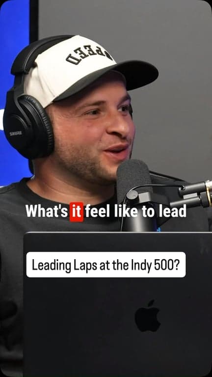 What’s it feel like to lead a lap at the #indy500

🎙️ @conordaly22