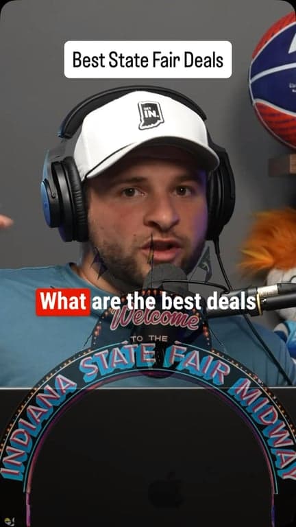 What are the best deals at the @indystatefair 

🎙️ @lerdody of @freepressindnews 

#indiana #indiananews #statefair