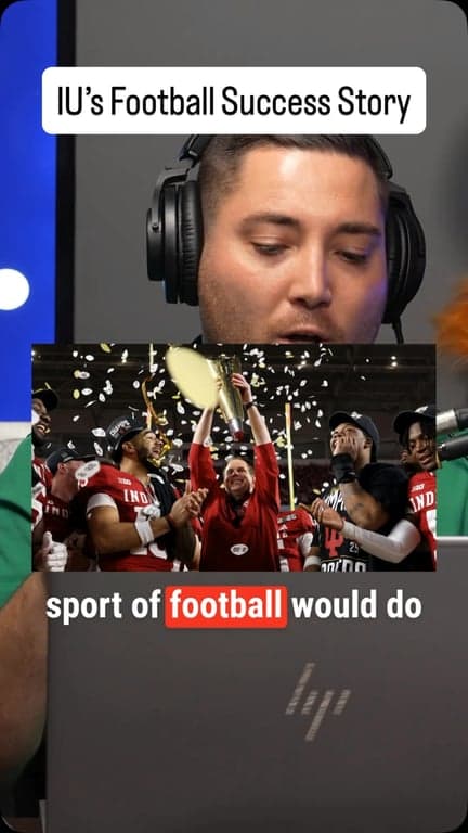 @kbowen1070 walks us through his reaction of his alma mater going from the valleys to the mountaintop

#IUFootball #IndianaUniversity #CurtCignetti #FernandoMendoza #IU