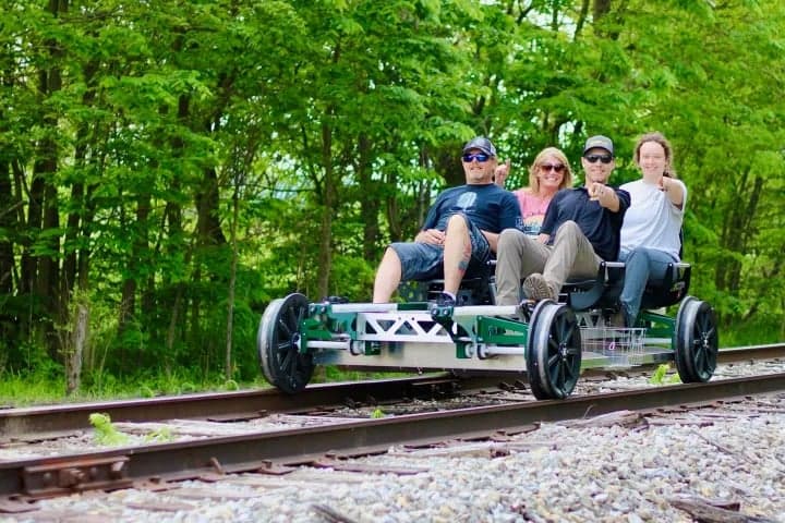 All Aboard for Adventure: Railbike Tours in Noblesville, Indiana
