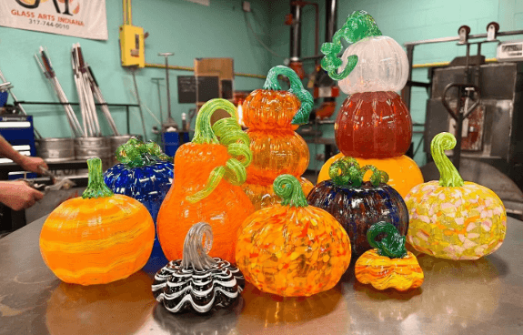 The Pumpkin Patch That Never Wilts | Glass Arts Indiana Hosts 5th Annual Glass Pumpkin Patch Fundraiser