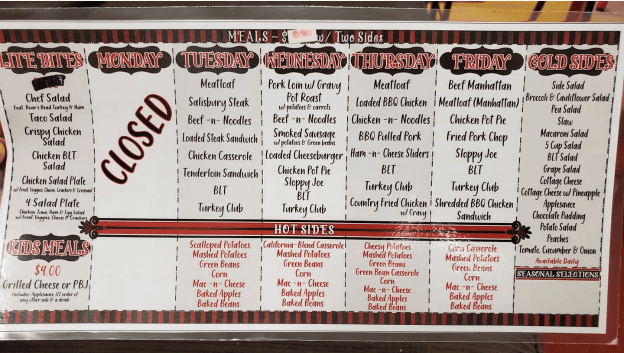 Temptations Restaurant: Comfort Food in New Castle, IN