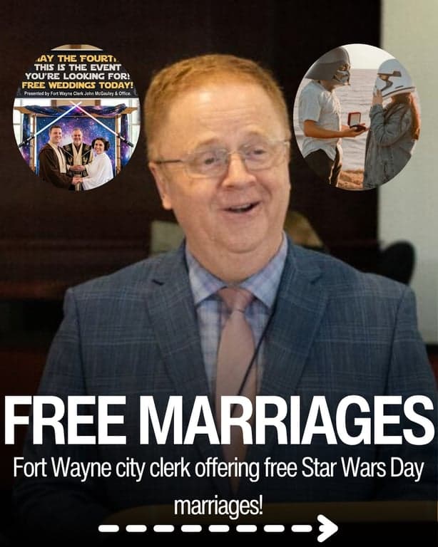 May the 4th be with you! // getindiana

Source: WANE 15

#hoosiers #indiana #midwest