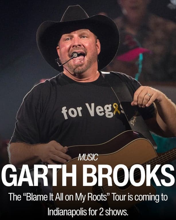 Garth will be in Indy on Aug. 21 and 22! // getindiana 

#hoosiers #indiana #midwest #indianapolis #music