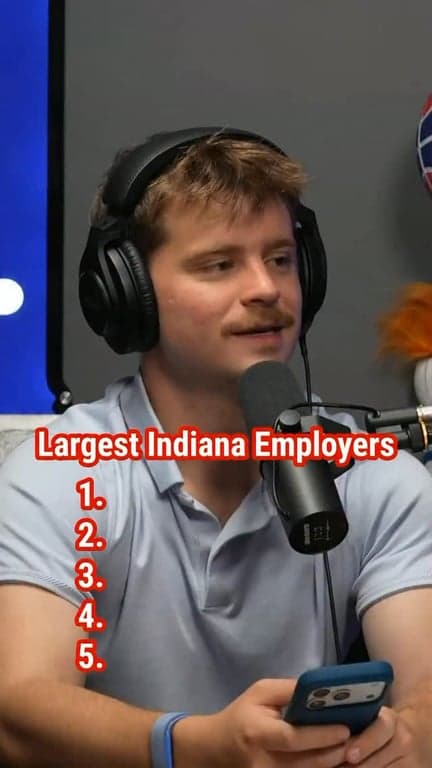 Top 5 Indiana Employers 

List from @ibjmedia