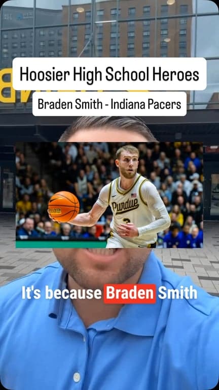 This week’s edition of Hoosier High School Heroes is the newest draftee of the @pacers , @sm1thb !

Dom breaks down his track from @westfieldrocksbasketball to @boilerball all the way to the NBA. 

#BradenSmith #NBADraft #NBA #Pacers #PurdueBasketball