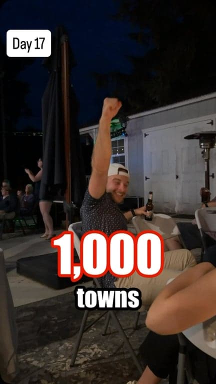 Day 17 visiting 1,000 towns in #indiana