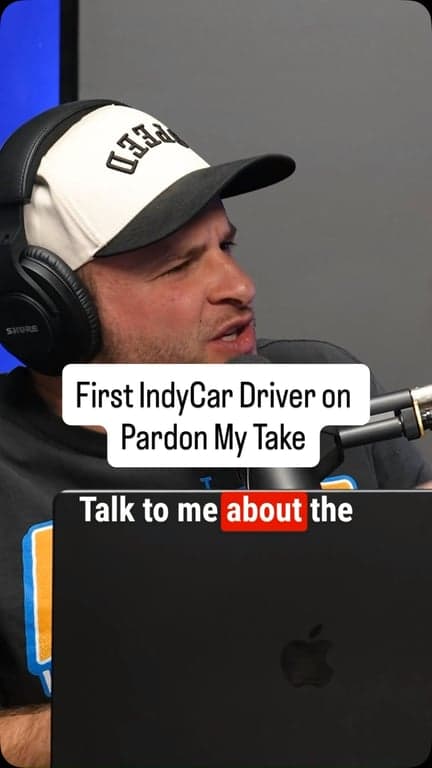 @conordaly22 was the first ever IndyCar driver to go on @pardonmytake ahead of the #Indy500