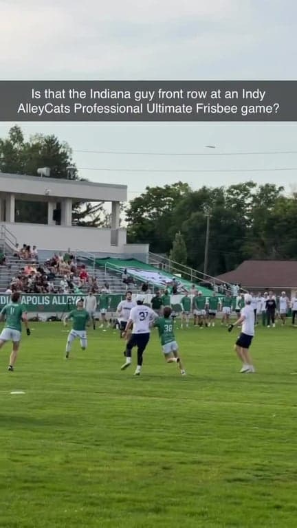 The Indy AlleyCats are electric ⚡️ 

#ultimatefrisbee