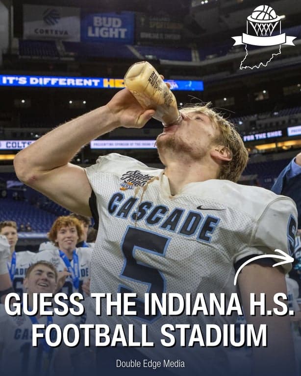 It's time for the second round! Can you guess the Indiana High School Football Stadium? Let us know your thoughts in the comments! Answer is below the hashtags.

-

#IndianaHSFootball #HSFootball #HighSchoolFootball #IndianaSports #ihsaa 

Photo Credits: CMA Athletics
Answer: Culver Academies (Oliver Field)