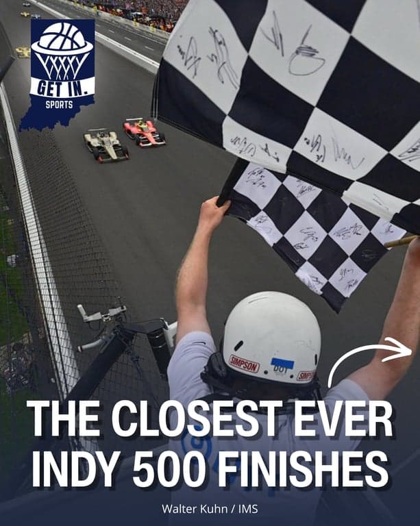 🏁 The margin between winning and losing the Indianapolis 500 can be almost nothing. 💨

These are the five closest finishes in race history. // getindiana.com

#Indy500 #Indianapolis500 #IndyCar #IMS #Racing