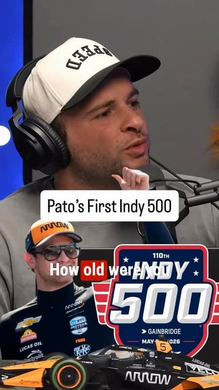 @patriciooward was not a believer at first. 

But after his first time at the Indy 500 in 2016 he changed his mind. 🤝