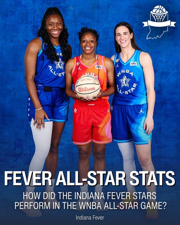 🏀 How did each of the @indianafever stars perform during the @wnba All-Star Game?

-

#WomenInSports #WNBA #CaitlinClark #WNBAAllStar #IndianaFever