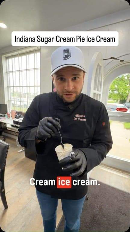 We teamed up with @glovers.ice.cream to drop 2 flavors of Indiana Ice Cream!

Indiana Sugar Cream Pie
Hoosier Pothole

Where to get it so far:
Old 27 Ice Cream Shop in Decatur
Gobbler’s Knob in Bloomingdale
@ricks_boatyard in Indy
Suzie Q’s in Veedersburg
@sandcreekcountryclub in Chesterton
The Treatmobile in Monticello
Shanta’s Scoop Shop in Frankfort
Mina’s Market & Cafe in Winamac

Who needs to carry it next?