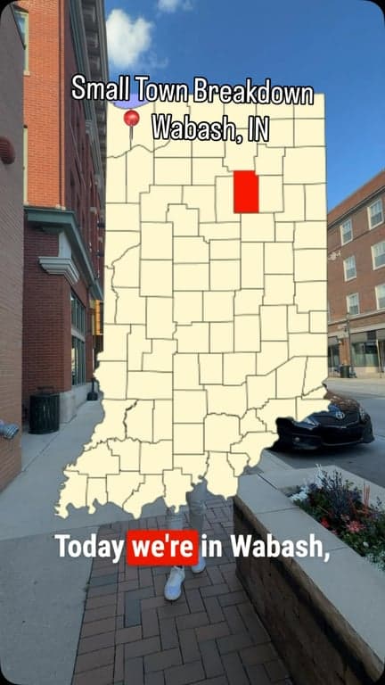 Small Town Breakdown
📍 Wabash, IN

#indiana #thingstodoinindiana