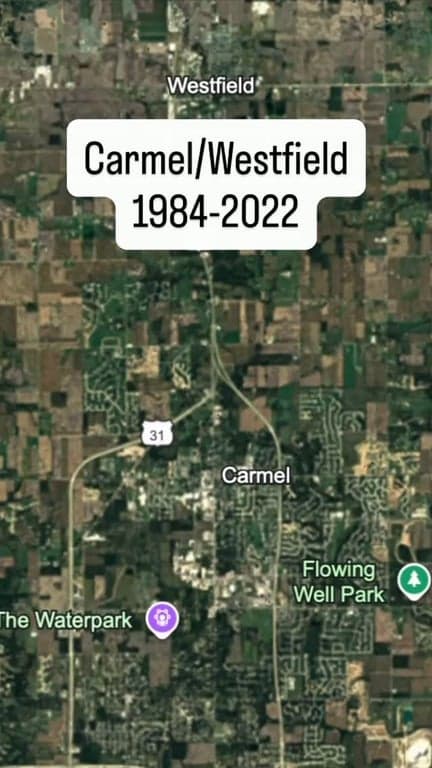 Almost 40 years of Carmel and Westfield’s progress. // getindiana.com

#hoosiers #indiana #indianapolis #carmel #westfield