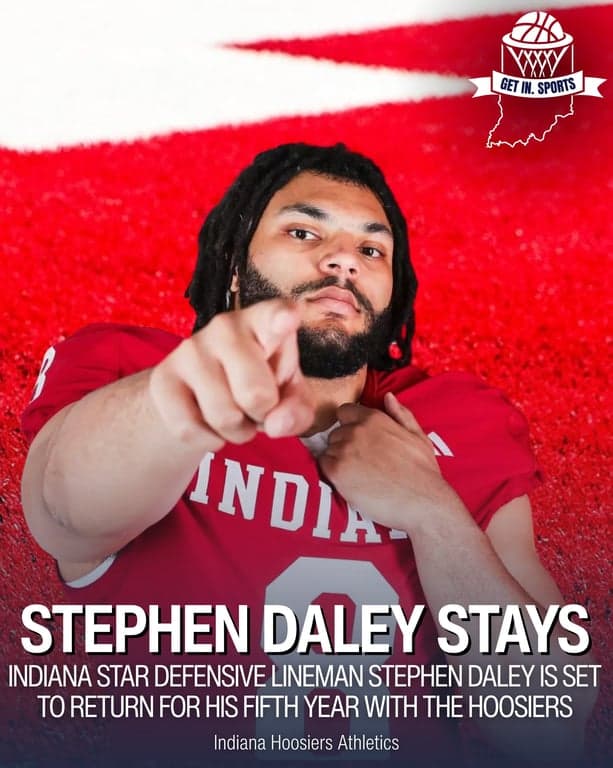 🏈 @indianafootball DL @stephendaleyy is returning for his fifth year with the Hoosiers. 

-

#IUfootball #IndianaFootball #IUHoosiers #CollegeFootball #CFB