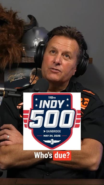 Who @davecalabro thinks is due this year at the #Indy500
