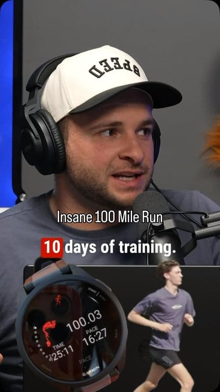@charlierolfsen ran 100 miles on 10 days of training 🤯

#ultramarathontraining #running