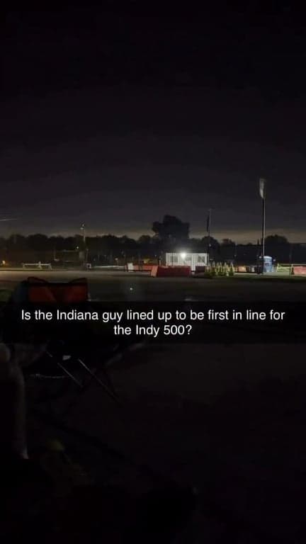 Already ready for next year

#indy500