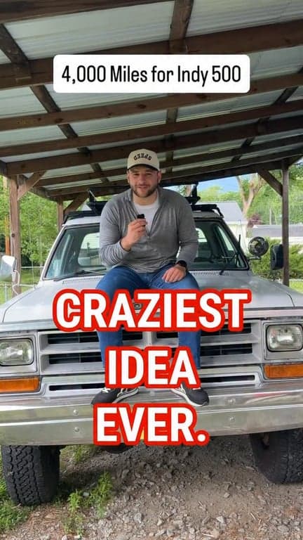 This is my craziest idea ever.

We’re flying a random stranger I’ve never met 4,000 miles to experience his first Indy 500.

Stop by our tailgate in Turn 3, meet James and show him what Hoosier Hospitality is all about.

We will also have:
Burgers from @fischerfarmsin 
4 DJs
@sanchezlivesound 
@brockley.beets 
@djangelaura 
@djtestarossa 

And an insane prize when where we are giving out $2,000.

#indy500 #indiana #thingstodoinindiana