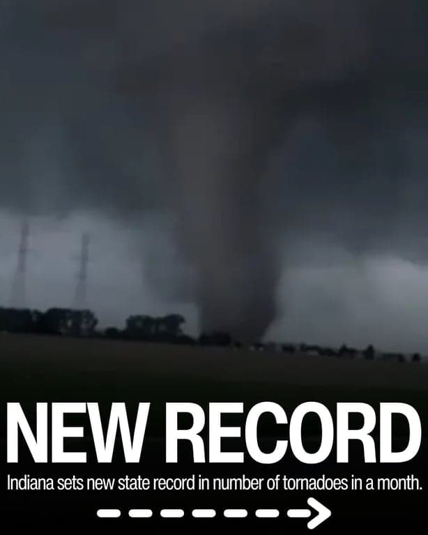 NEW INDIANA RECORD. In bad weather… // getindiana.com

#hoosiers #indiana #midwest