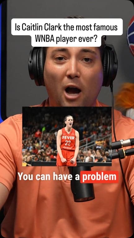 Where does CC rank among the most famous athletes ever? 🧐

#CaitlinClark #Fever #Indiana #WNBA