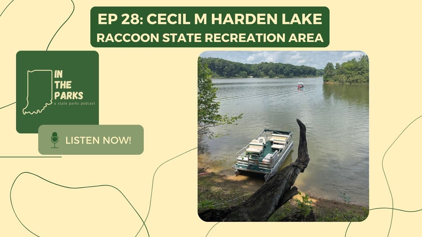 Cecil M. Harden Lake: Raccoon State Recreation Area & the Mansfield Roller Mill