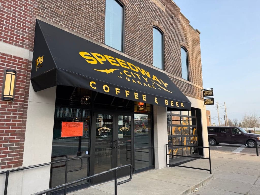 Speedway City Garage: Indiana's New Coffee-to-Cocktails Spot Built Around Racing