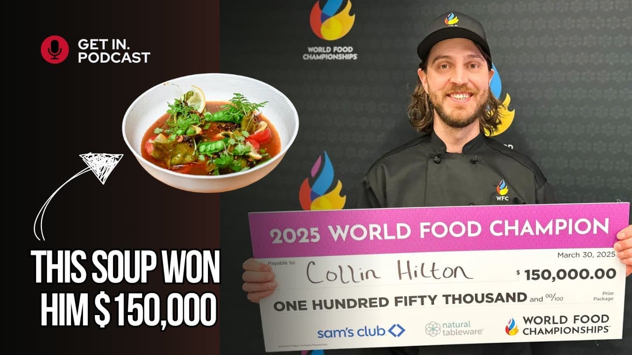 Winning $150,000 | Collin Hilton The World Food Champion