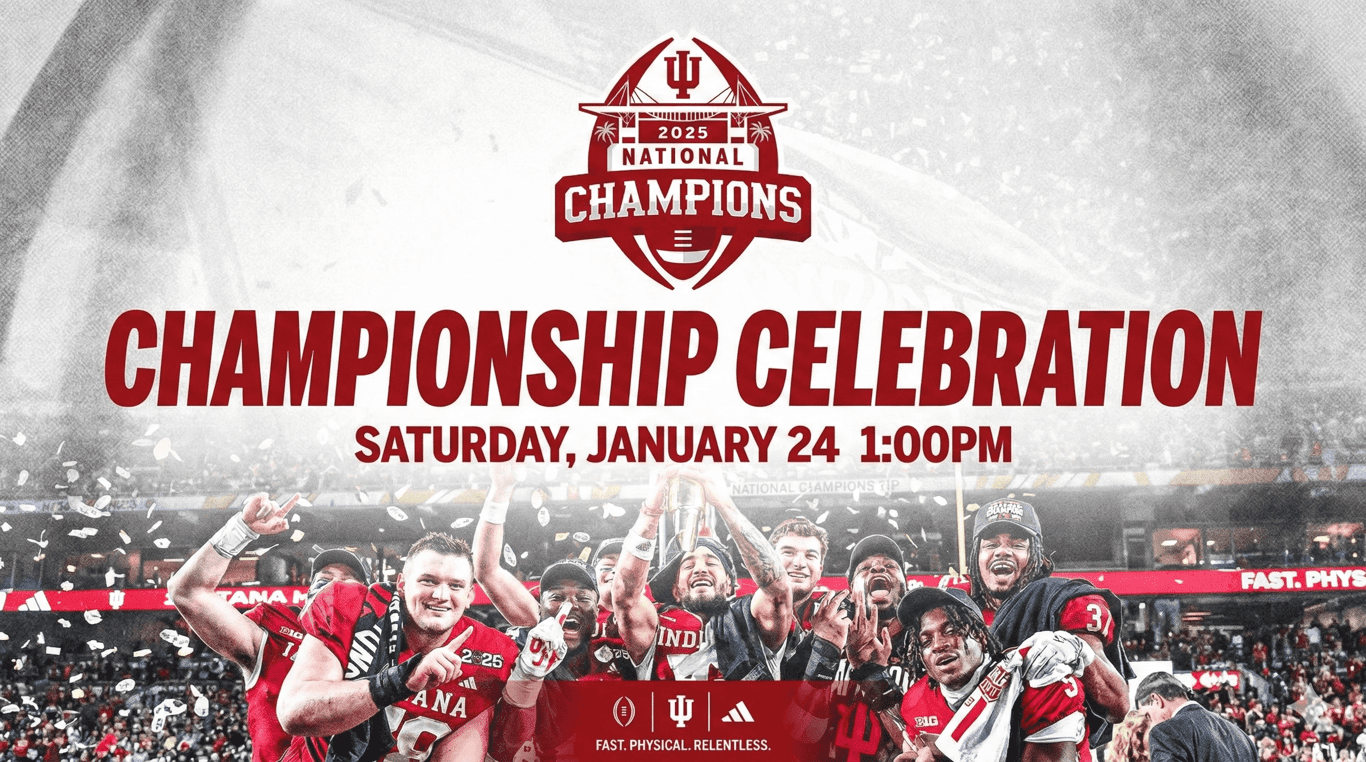 Don't Miss IU's Historic Championship Celebration Saturday