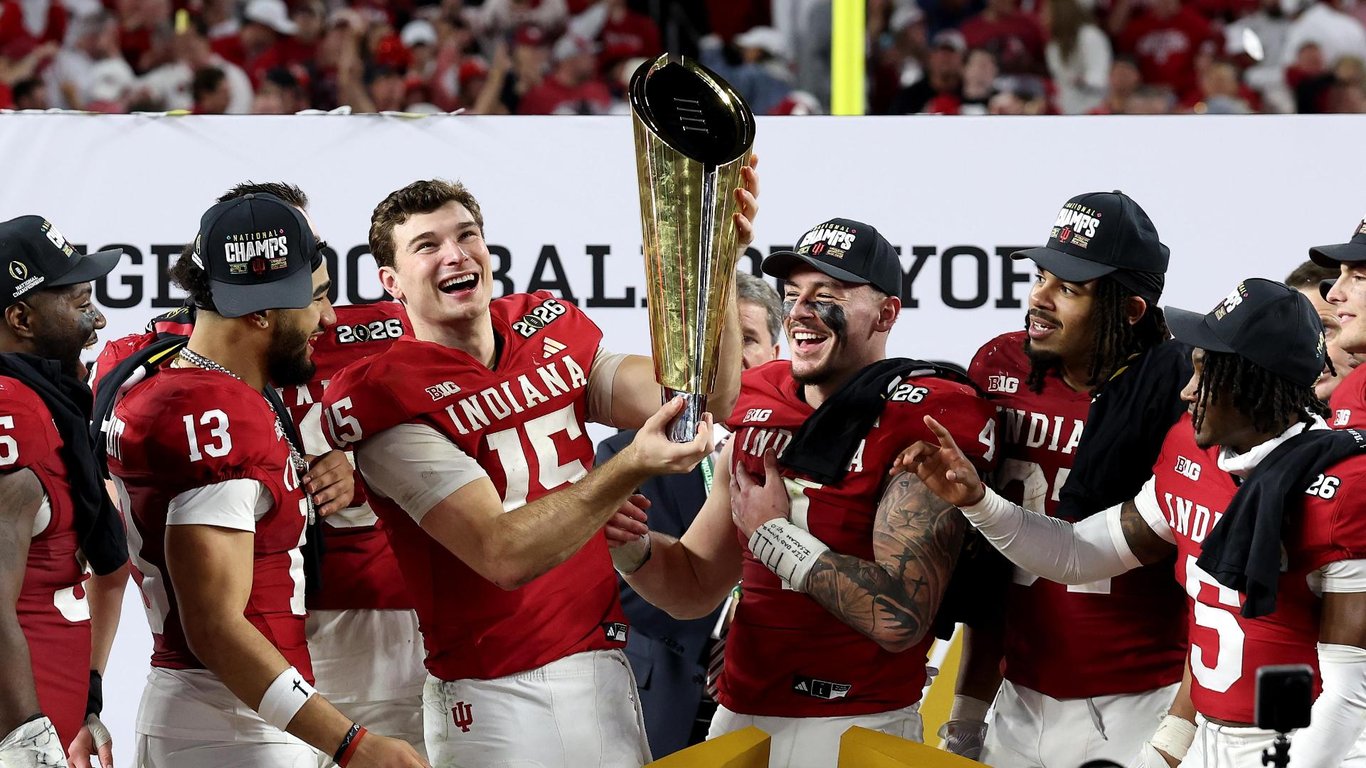 IU Football Wins First National Championship in Program History