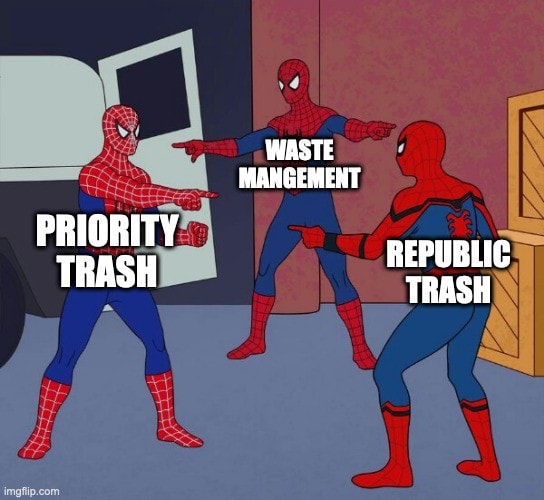 Who will start getting your trash?