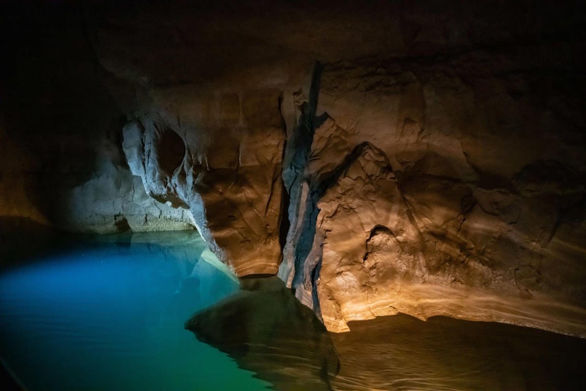 Strolling In the Deep: Bluespring Caverns