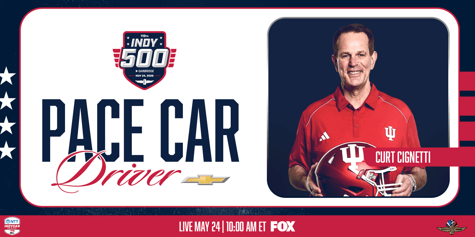 ZR1X Pace Car & Coach Cignetti: 110th Indy 500 Headliners