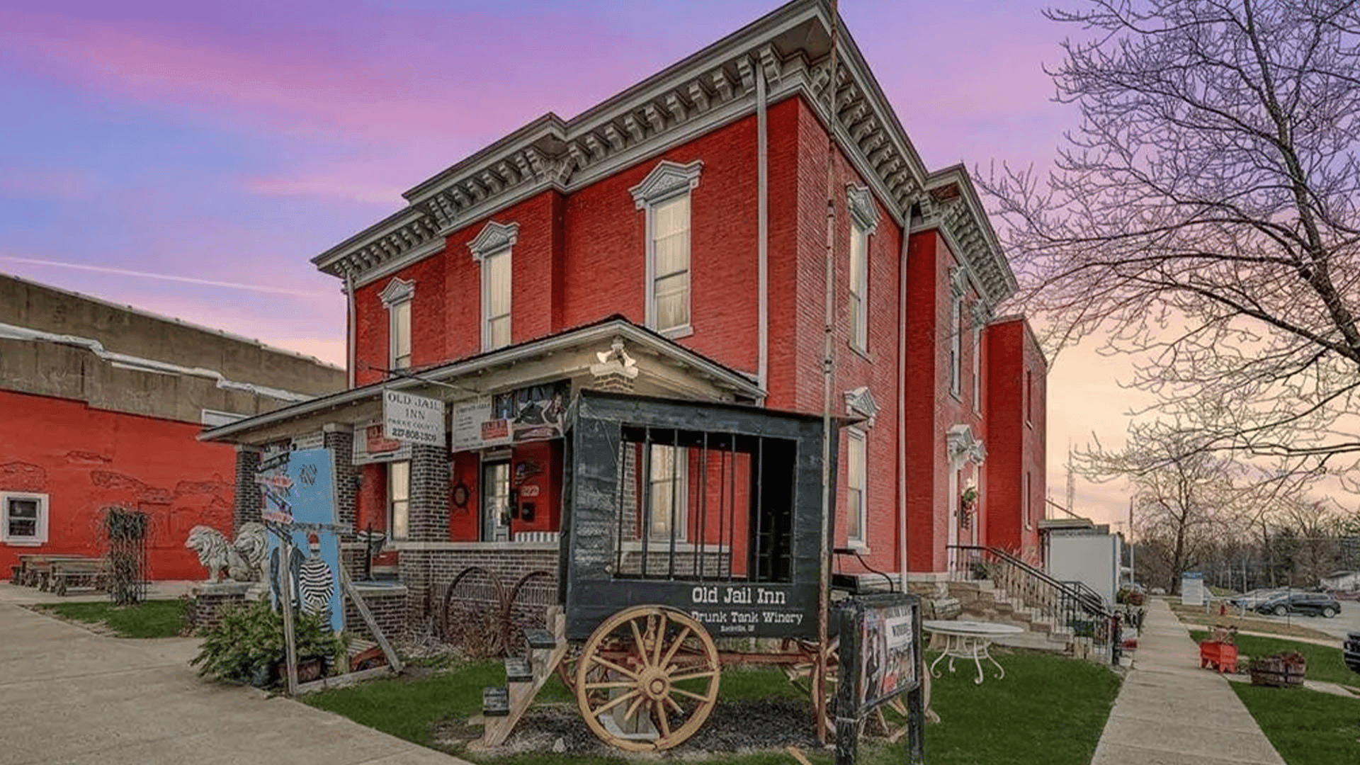 Spend the Night Behind Bars at the Old Jail Inn in Rockville