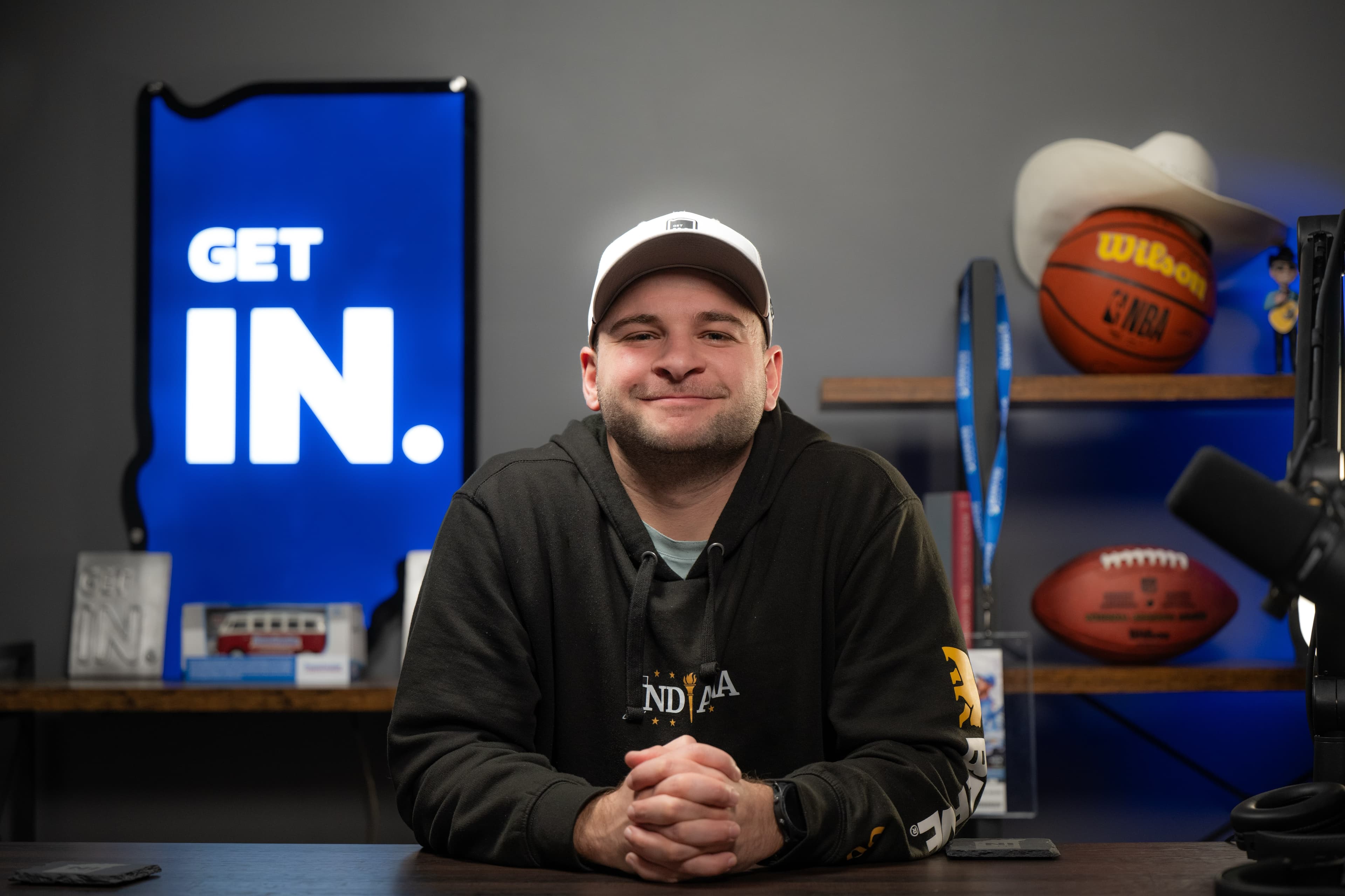 Nate Spangle, host of the Get IN. Podcast