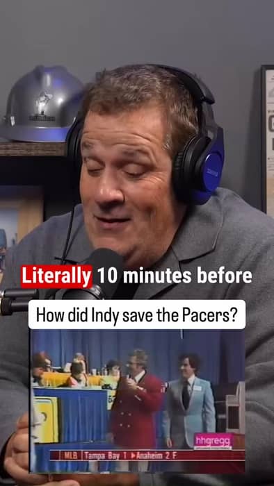 How did Indianapolis save the Pacers in 1977?