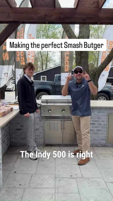 Practicing for the Indy 500 at @indy_grills
Check out their summer kickoff on Saturday 5/9!
-Food
-Drinks
-Live Music
-GRILLS ‼️
RSVP on their site to enter to win Colts Tix.