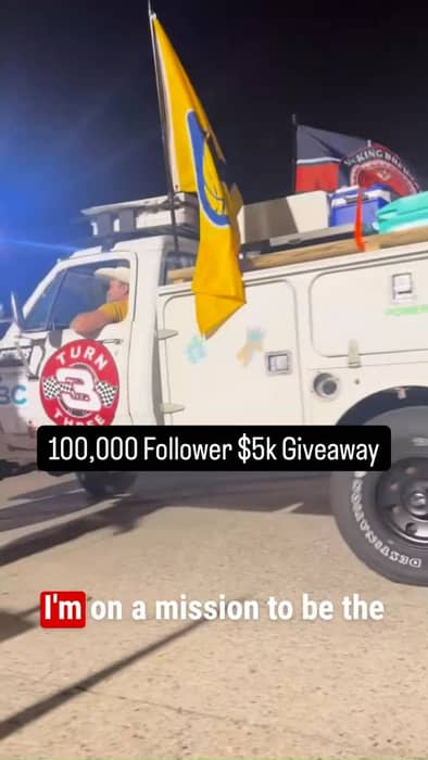 Our Turn 3 Tailgate at the Indy 500 is back!
If I get to 100,000 Followers before race day we are going to give away $5,000 on the prize wheel. (Last year we gave out 2)
Tag your favorite Indiana brands in the comments and let’s make this one the biggest yet!