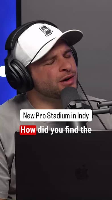 Indy has a new professional level stadium with hopes to attract a @usmlr team.
🎙️ @bobbydice12