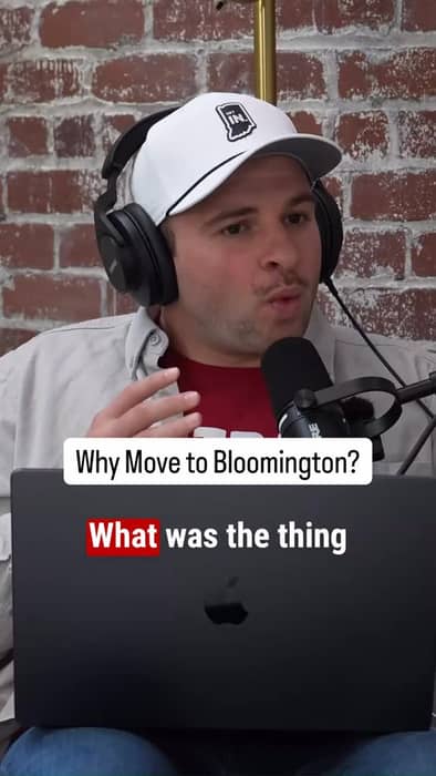 What is special about @citybloomington
🎙️ @kerryforbloomington